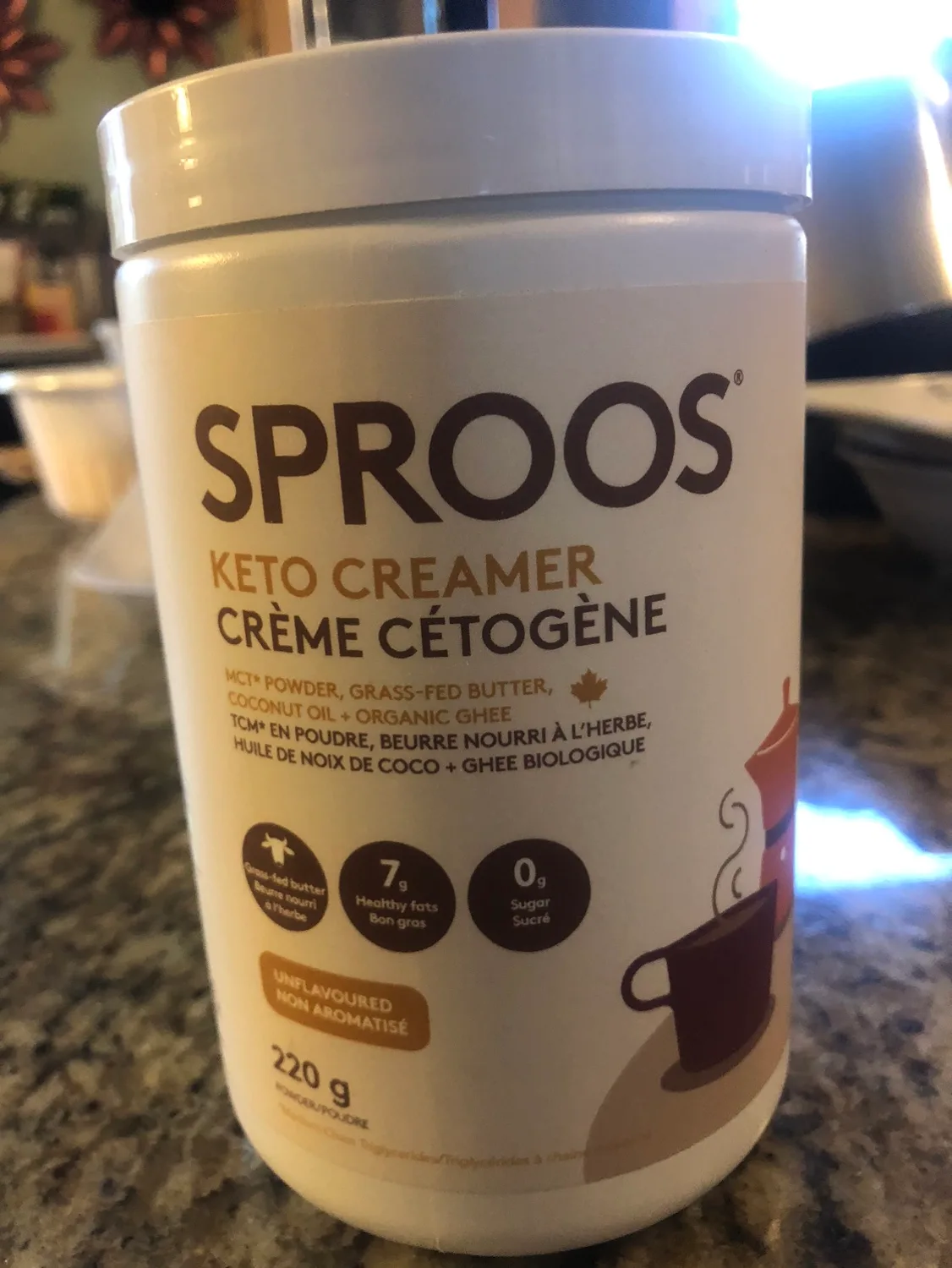 Sploos Keto Creamer 220g thumbnail