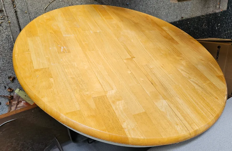 Round Extendable Dining Table thumbnail