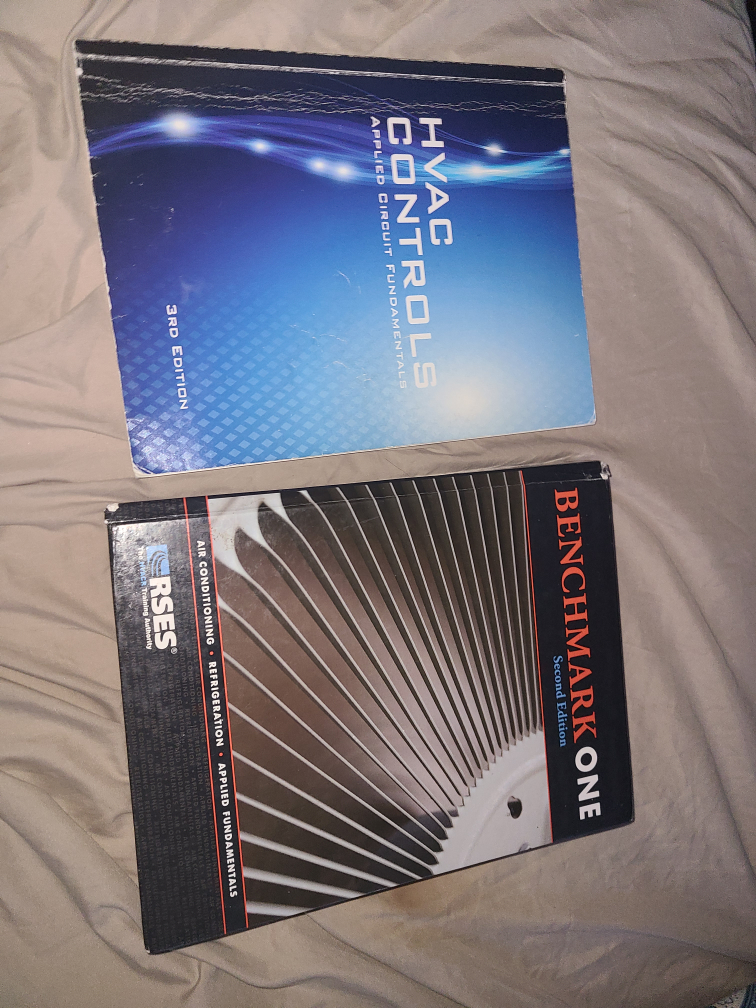 Benchmark One and HVAC Controls Textbooks