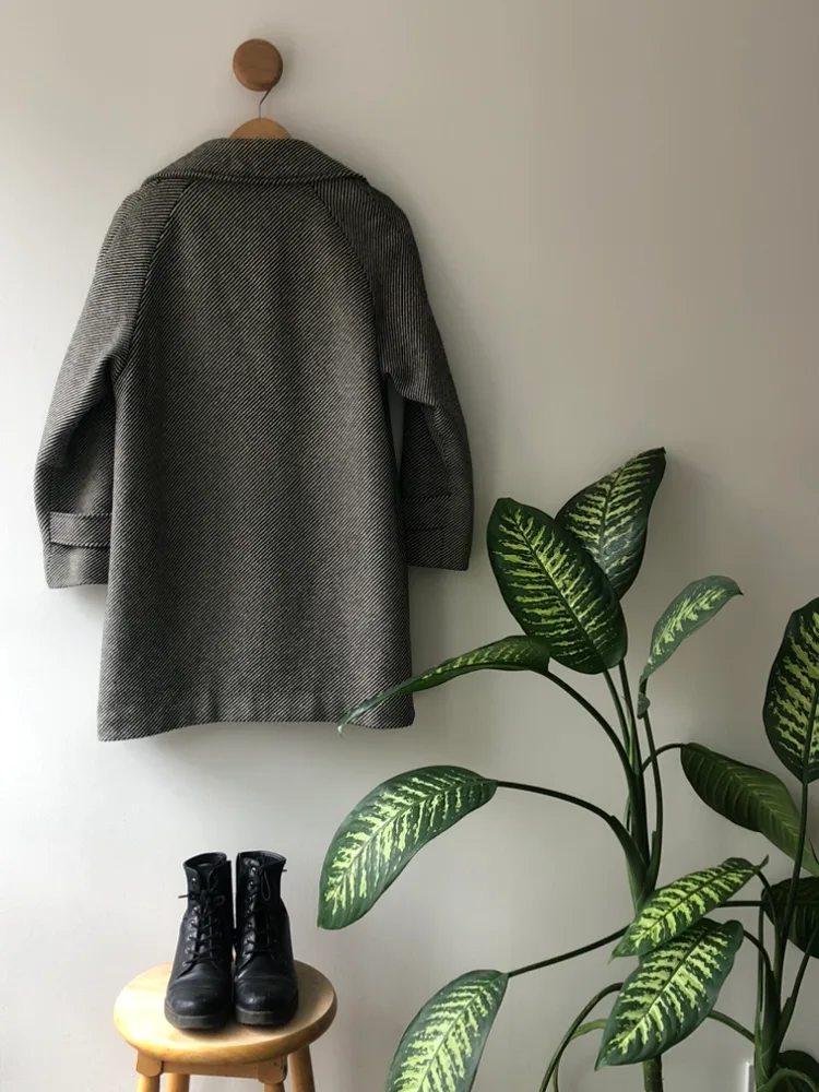 M/L- Vintage Wool Peacoat image indicator(3)