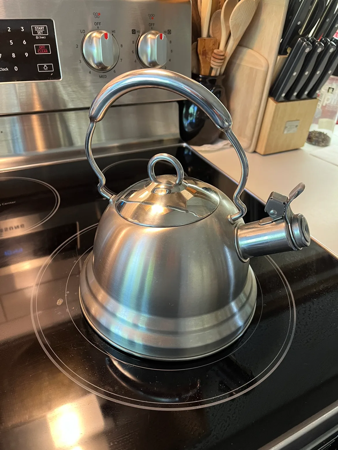 Lagostina Brand Stainless Steel Tea Kettle thumbnail