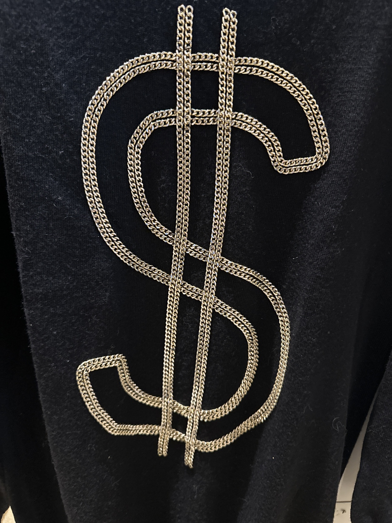 Moschino Couture! Dollar Sign Sweater - photo 2