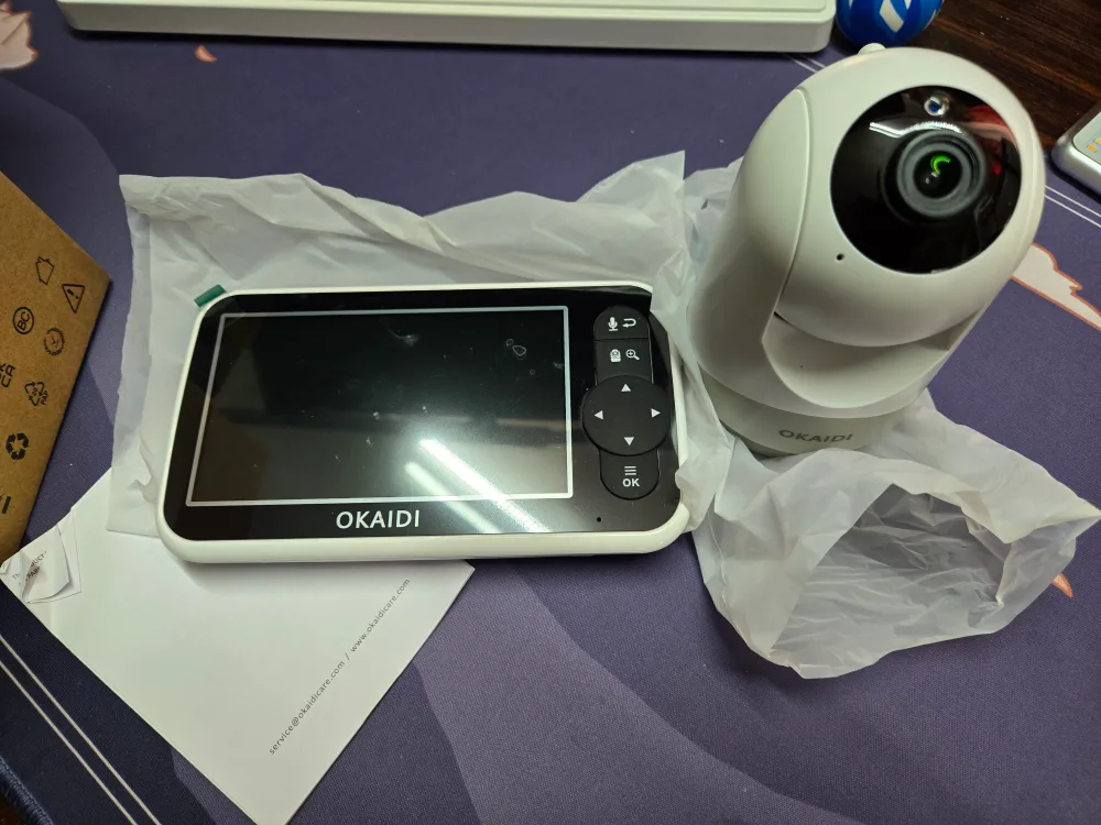 OKAIDI Video Baby Monitor with Camera and Audio image indicator(2)