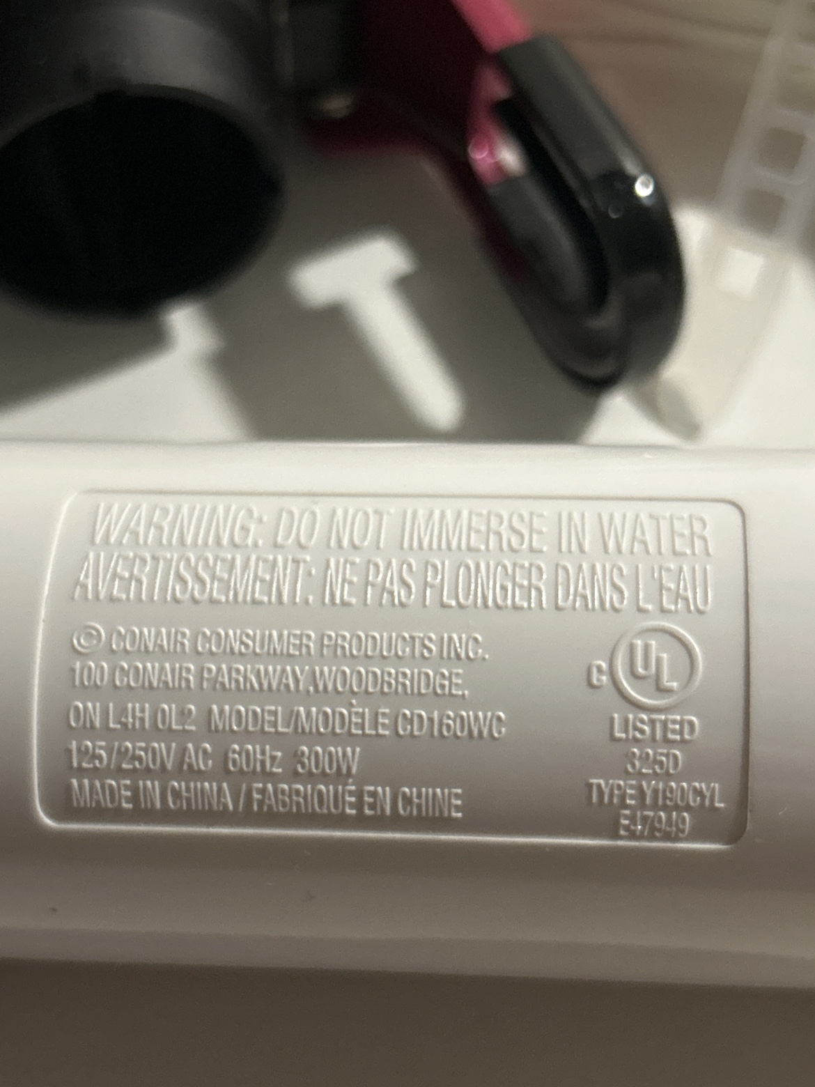 Conair Hot Air Brush - photo 2