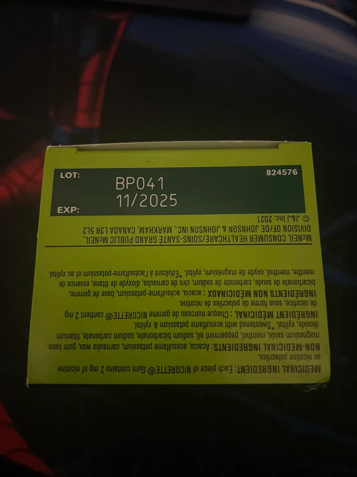 Nicorette Gum Ultra Fresh Mint 2mg image indicator(4)