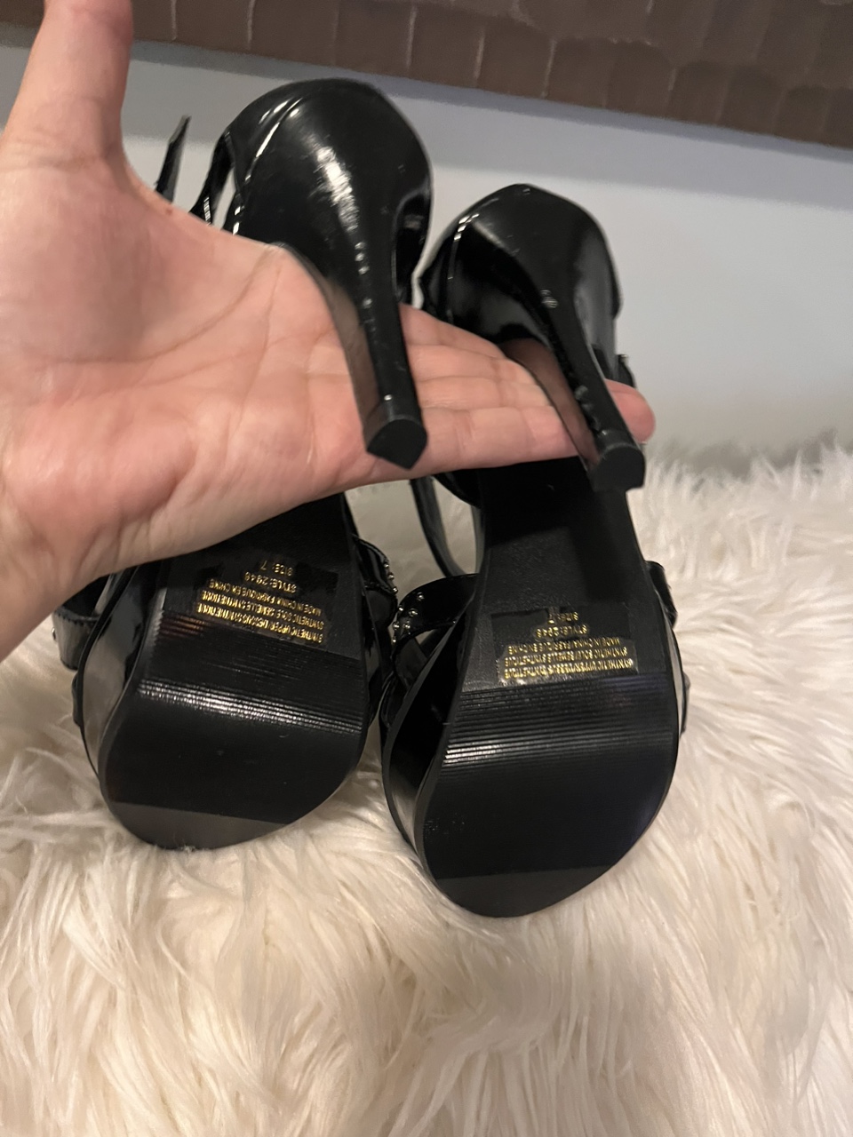 Black Studded Heels - photo 4