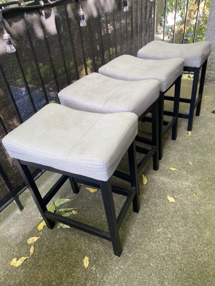Dining Table Set with 4 Stools - photo 5