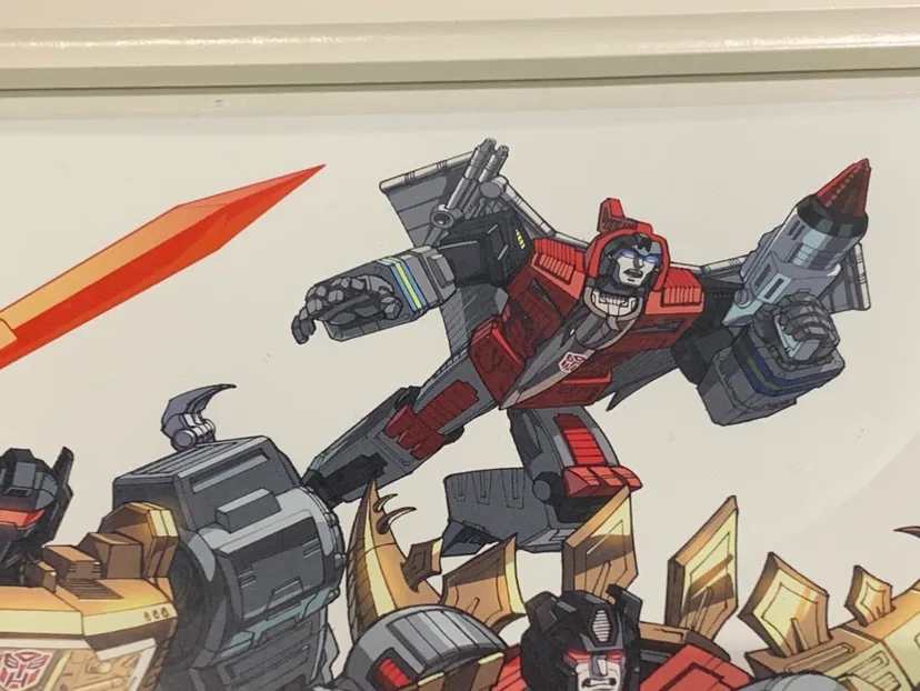 One framed 11x17 Dinobots Transformers Print. image indicator(5)