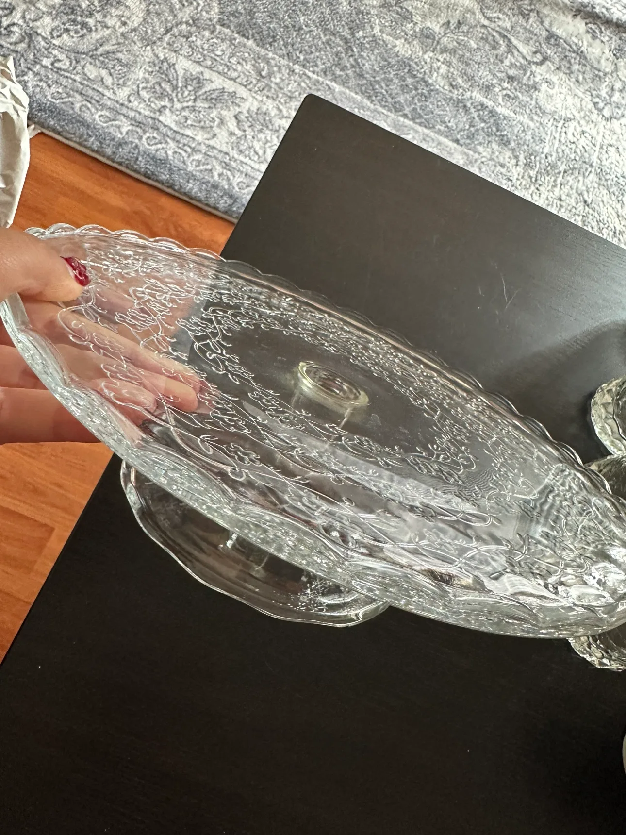Glass Cake Stand thumbnail