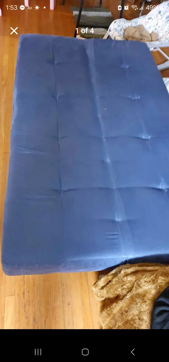 Blue Futon Couch image indicator(3)