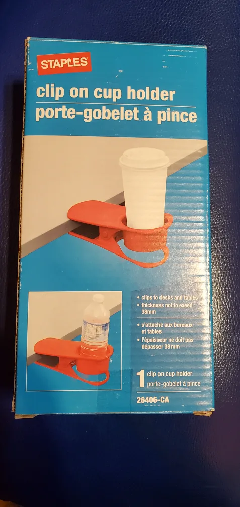 Staples Clip-on Cup Holder #freecycle image indicator(2)