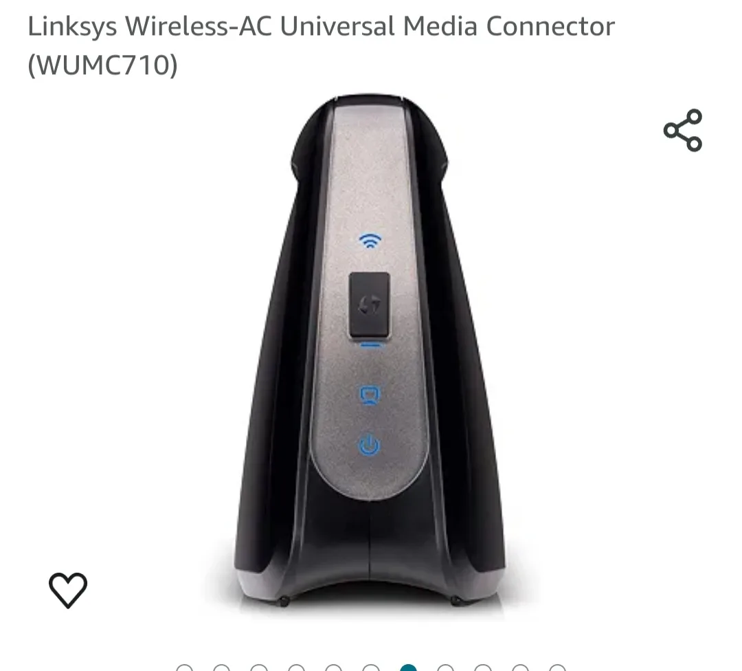 Linksys WUMC710 Wireless-AC Universal Media Connector image indicator(5)