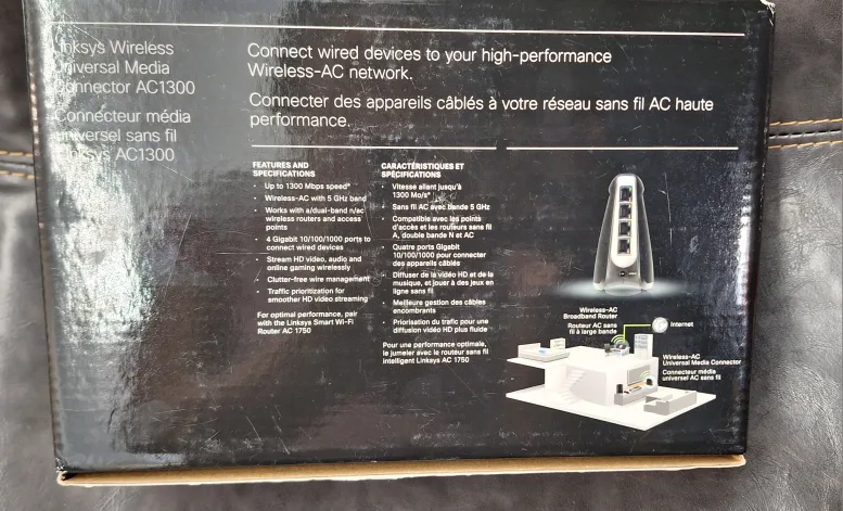 Linksys WUMC710 Wireless-AC Universal Media Connector image indicator(8)