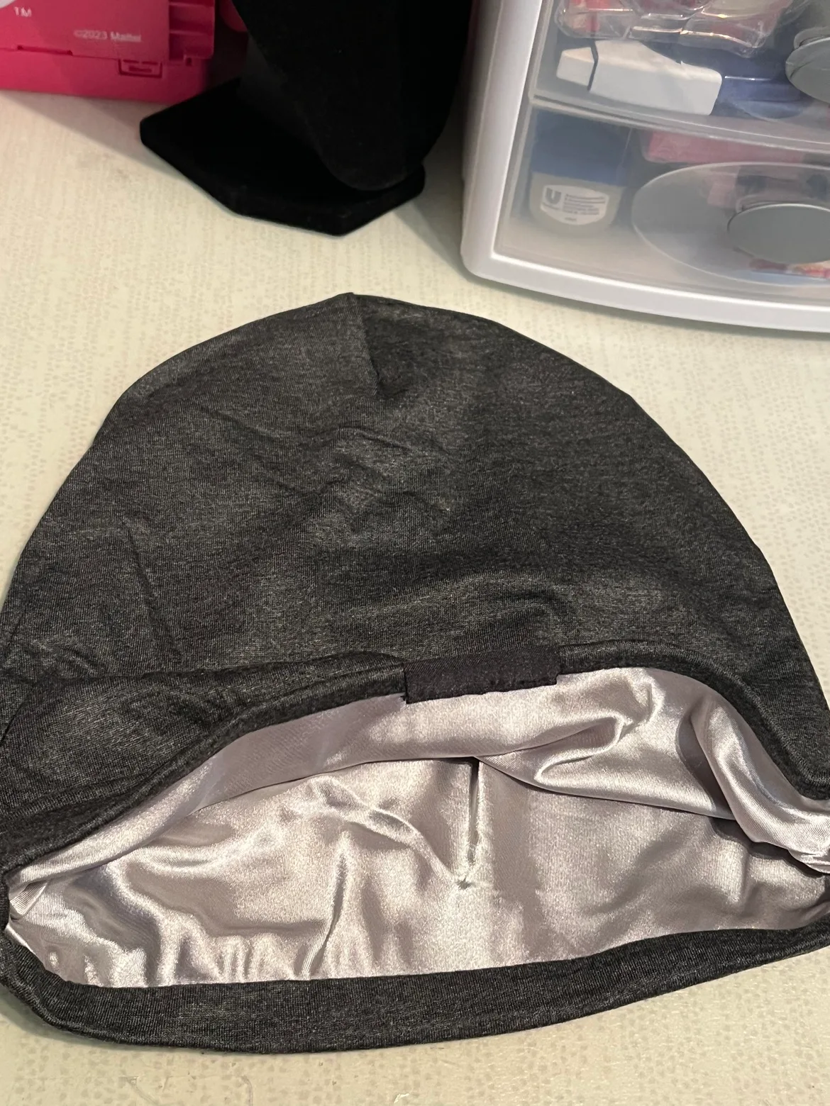 Grace Eleyae Satin-Lined Beanie image indicator(4)