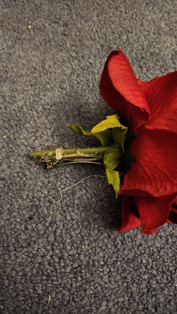 Rose and Rhinestone hair accessories - photo 2
