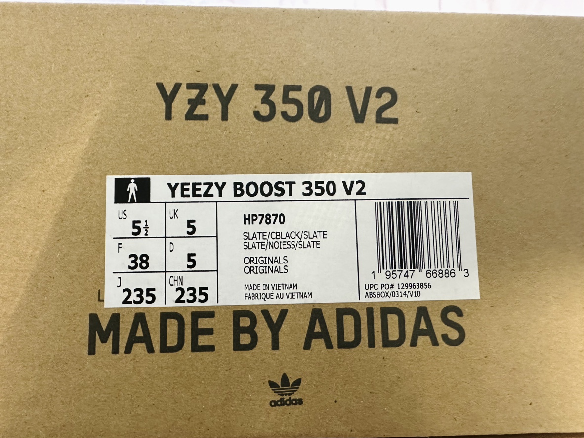 Adidas Yeezy Boost 350 V2 Slate / Core Black - photo 5