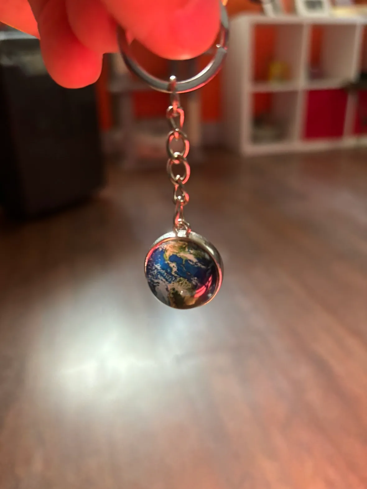 Earth Globe Keychain thumbnail