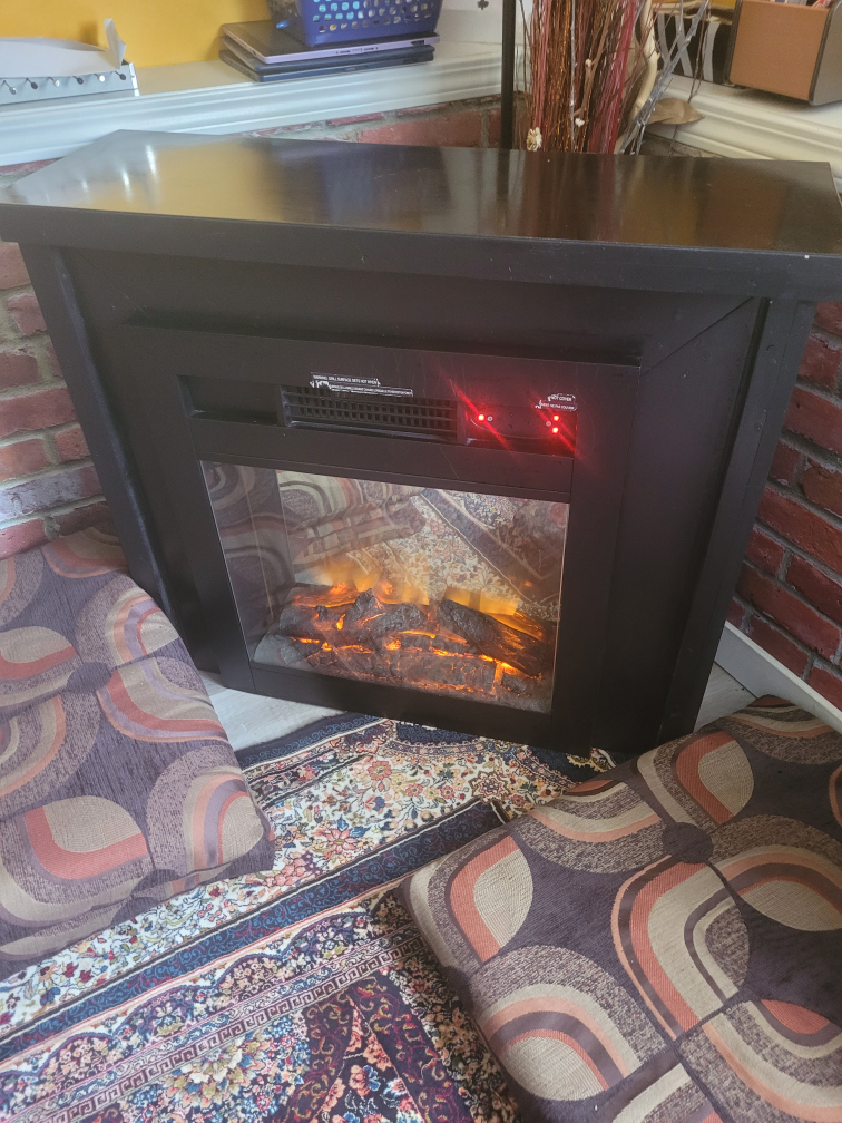 Corner Electric Fireplace