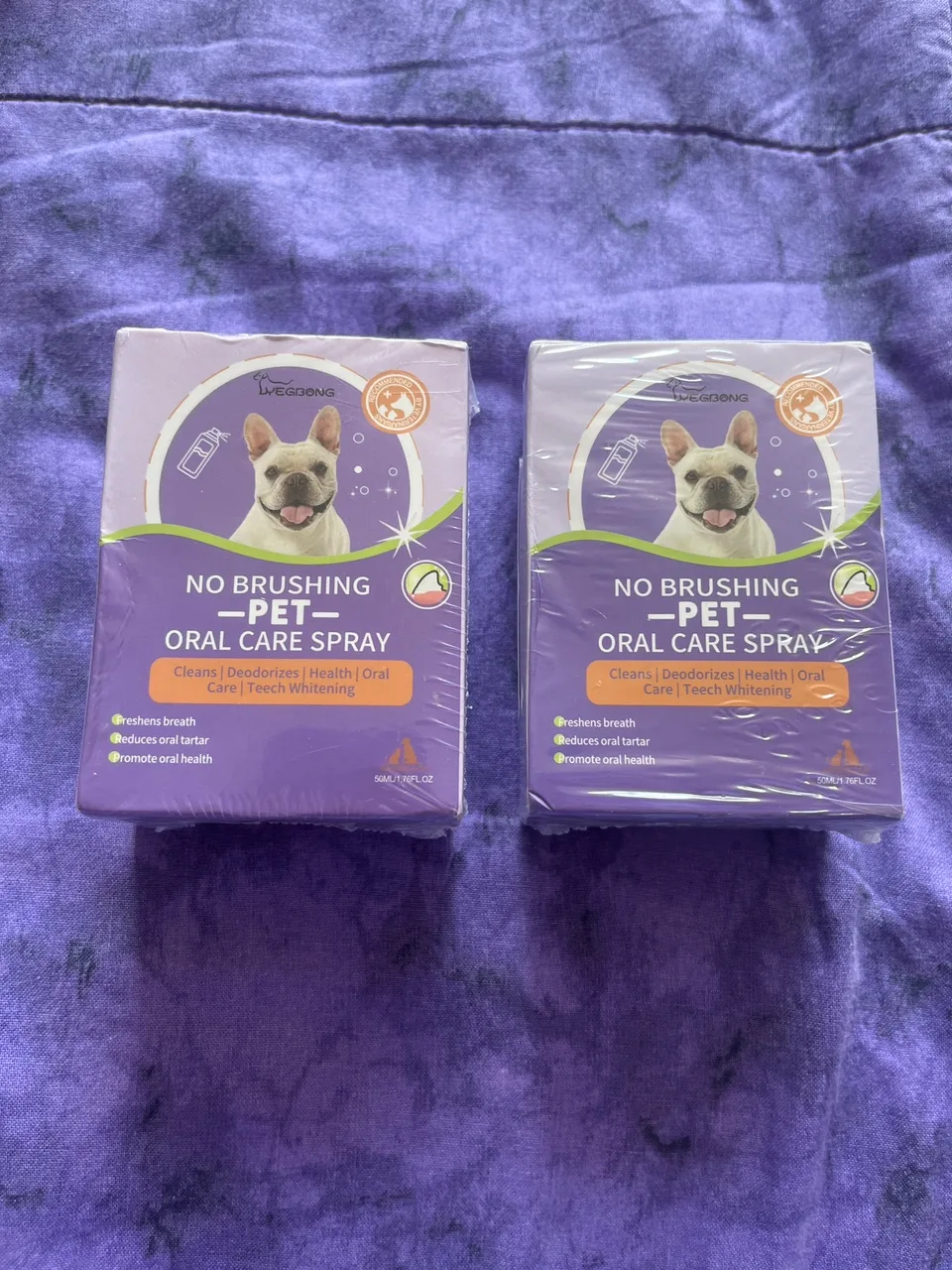 No Brushing Pet Oral Care Spray (2 Pack) thumbnail