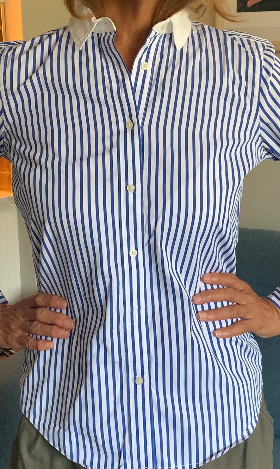 Ralph Lauren Striped Button Down Shirt thumbnail