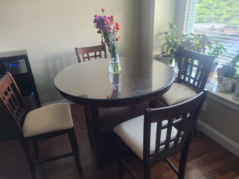 Dining table  and 4 chaires - photo 3