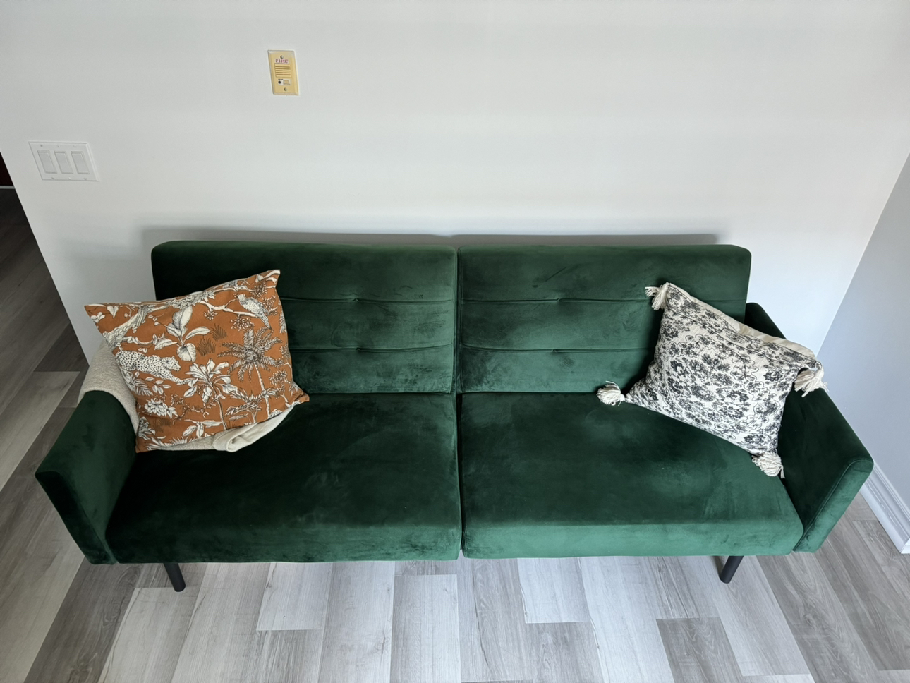 Green Sofa Futon - photo 2