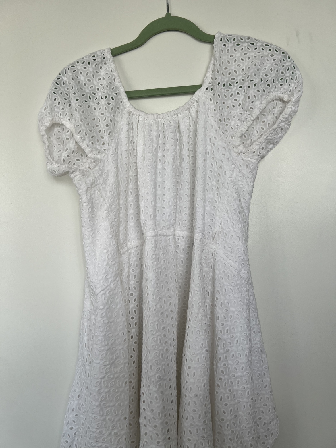 White Wrap Around Dress - photo 5