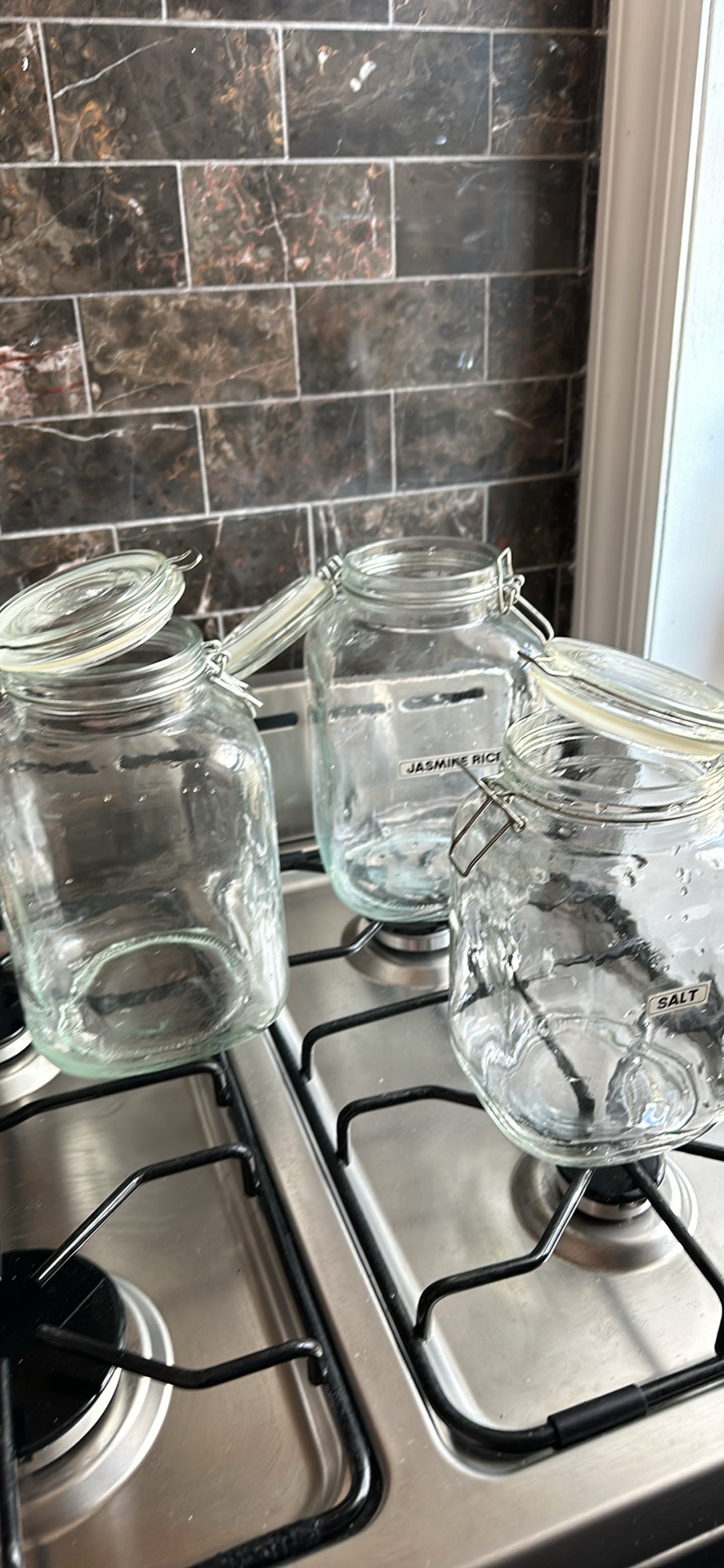 Glass Jars with Lids