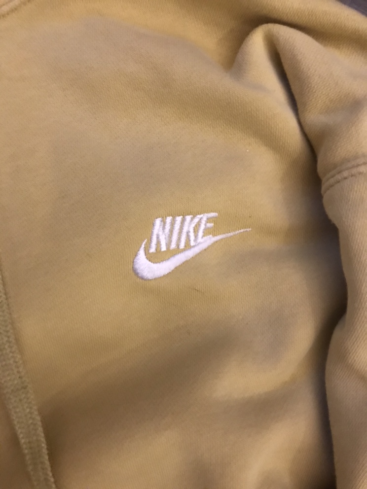 Like new Large Nike Yellow Hoodie - photo 3
