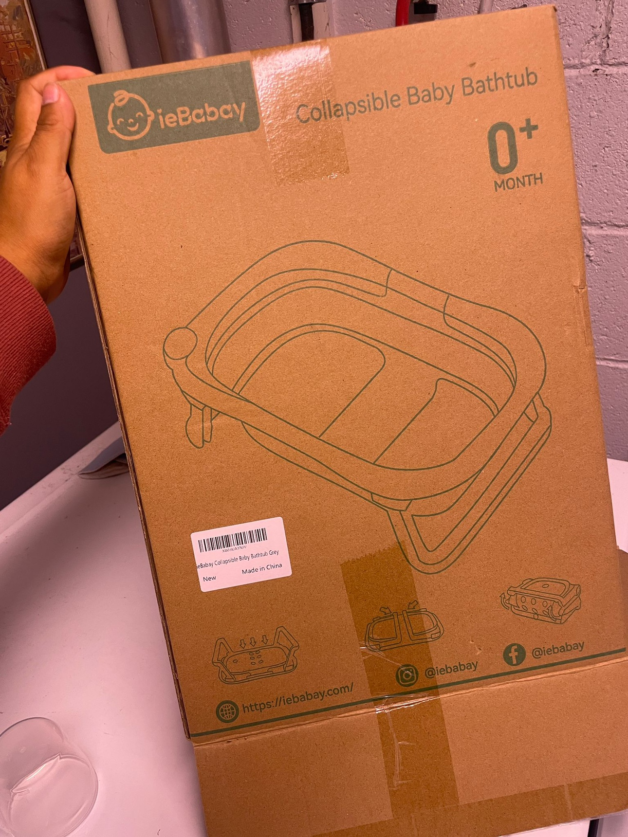 Iebbay Collapsible Baby Bathtub - photo 2