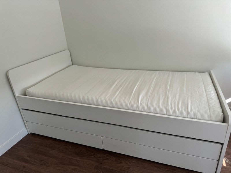 Bed with storage