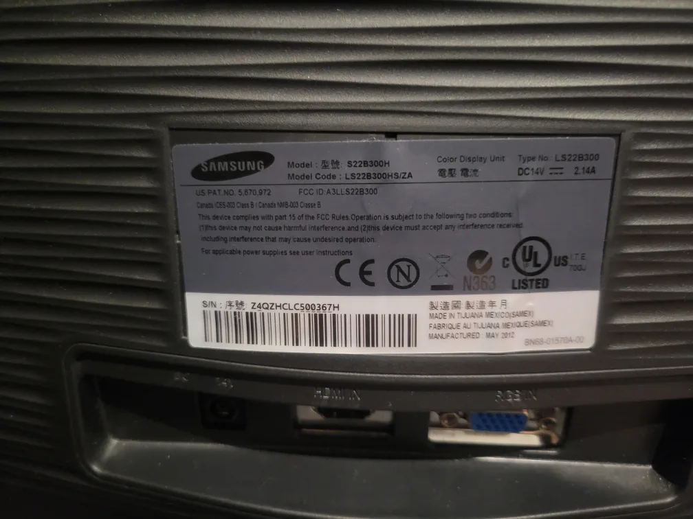 used samsung computer monitor 21.5 inch image indicator(7)