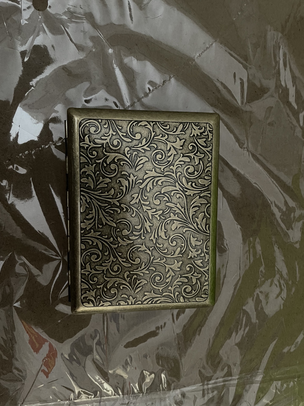 Vintage Metal Cigarette Case