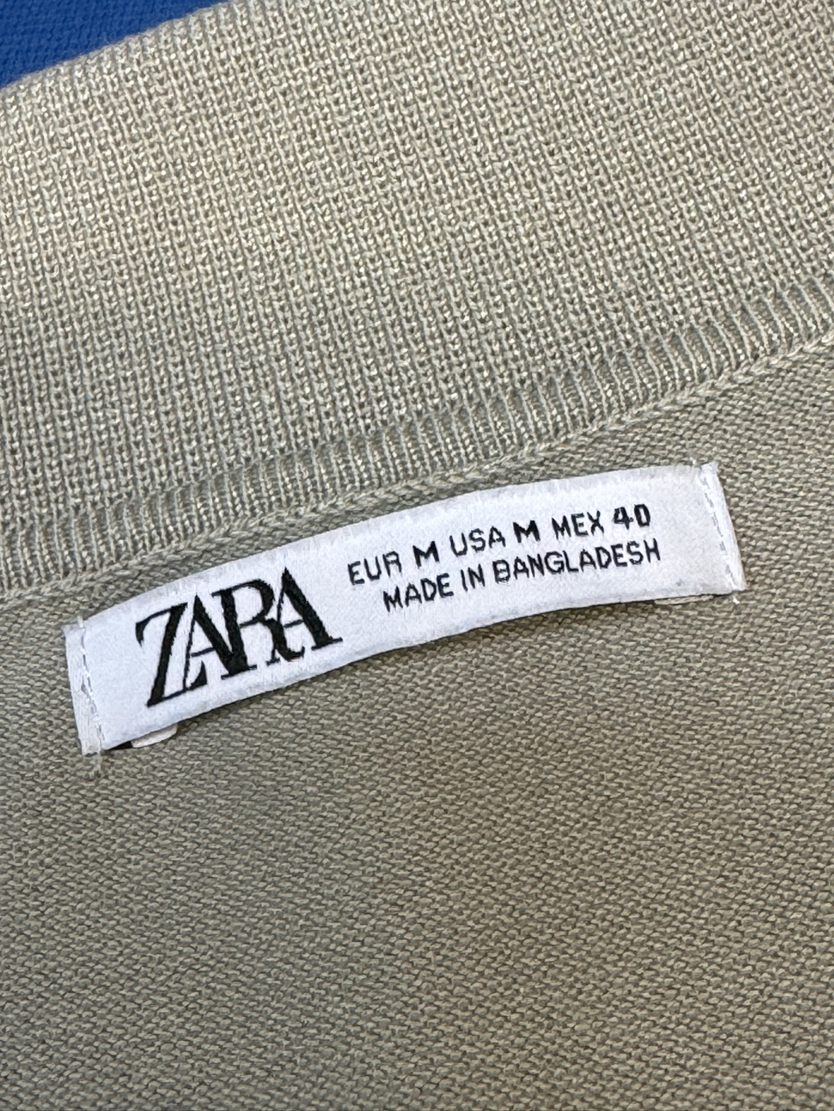 Zara Knit Polo Shirt - photo 2