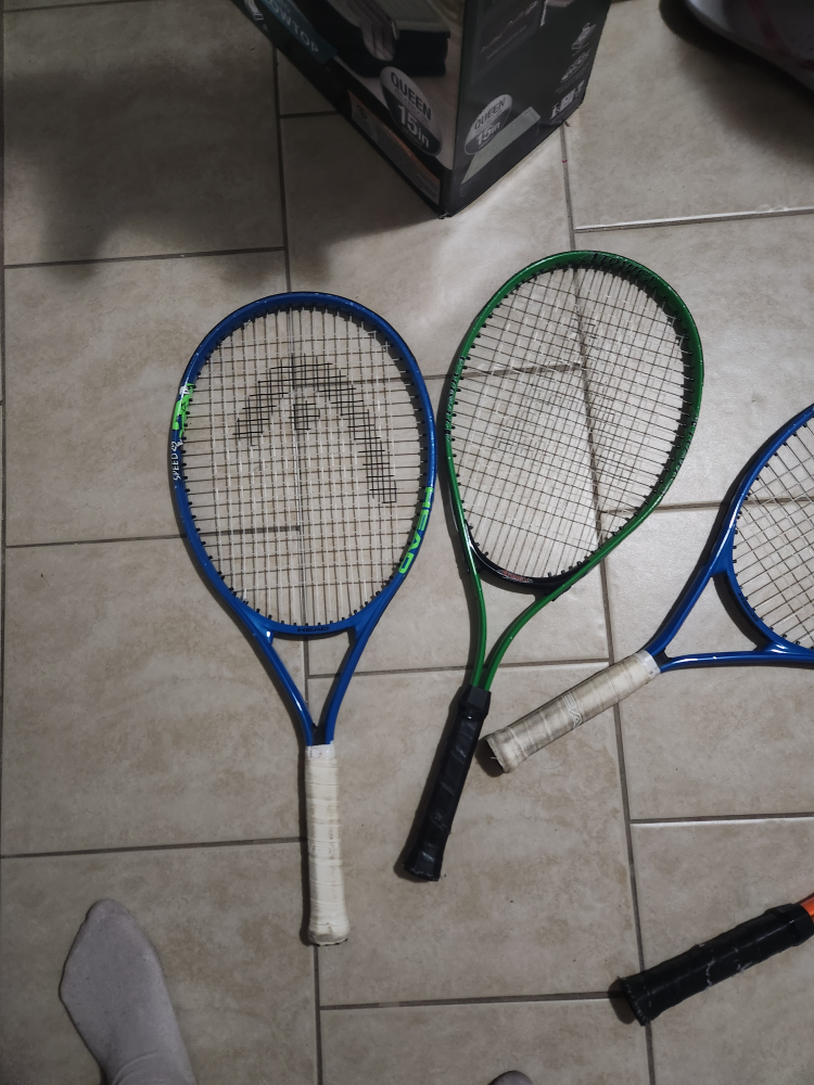 tennis rackets