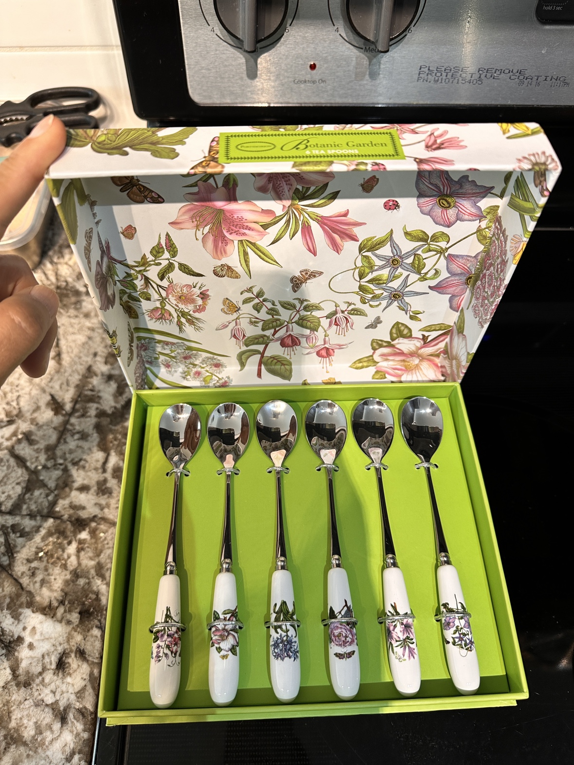 Portmeirion Botanic Garden Teaspoons & Canape dish - photo 5