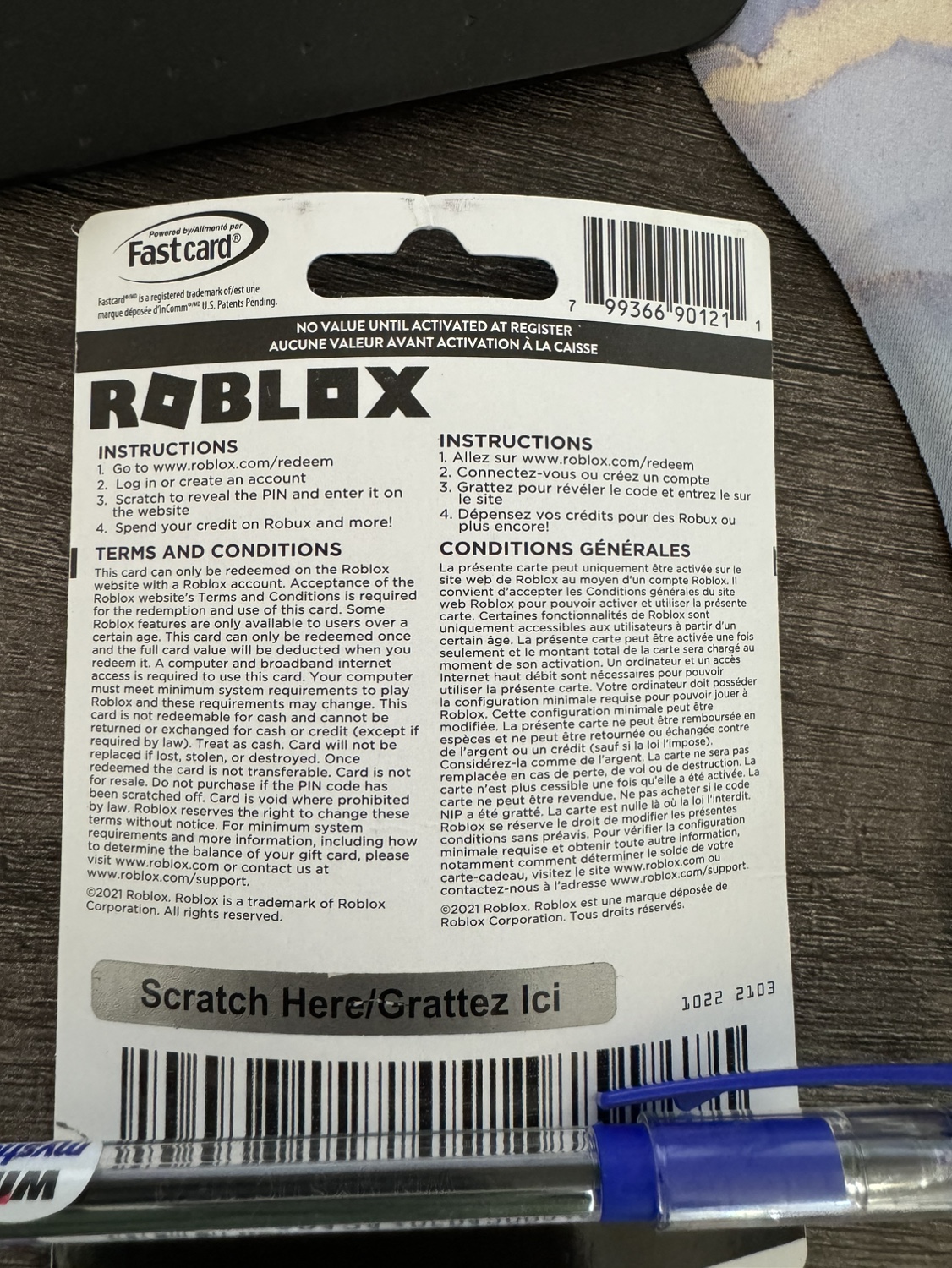 Roblox $50 Gift Card for $45 - photo 2