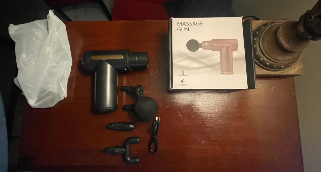 High Quality Massage Gun (Pain Relief, Massage, Relaxation) image indicator(2)