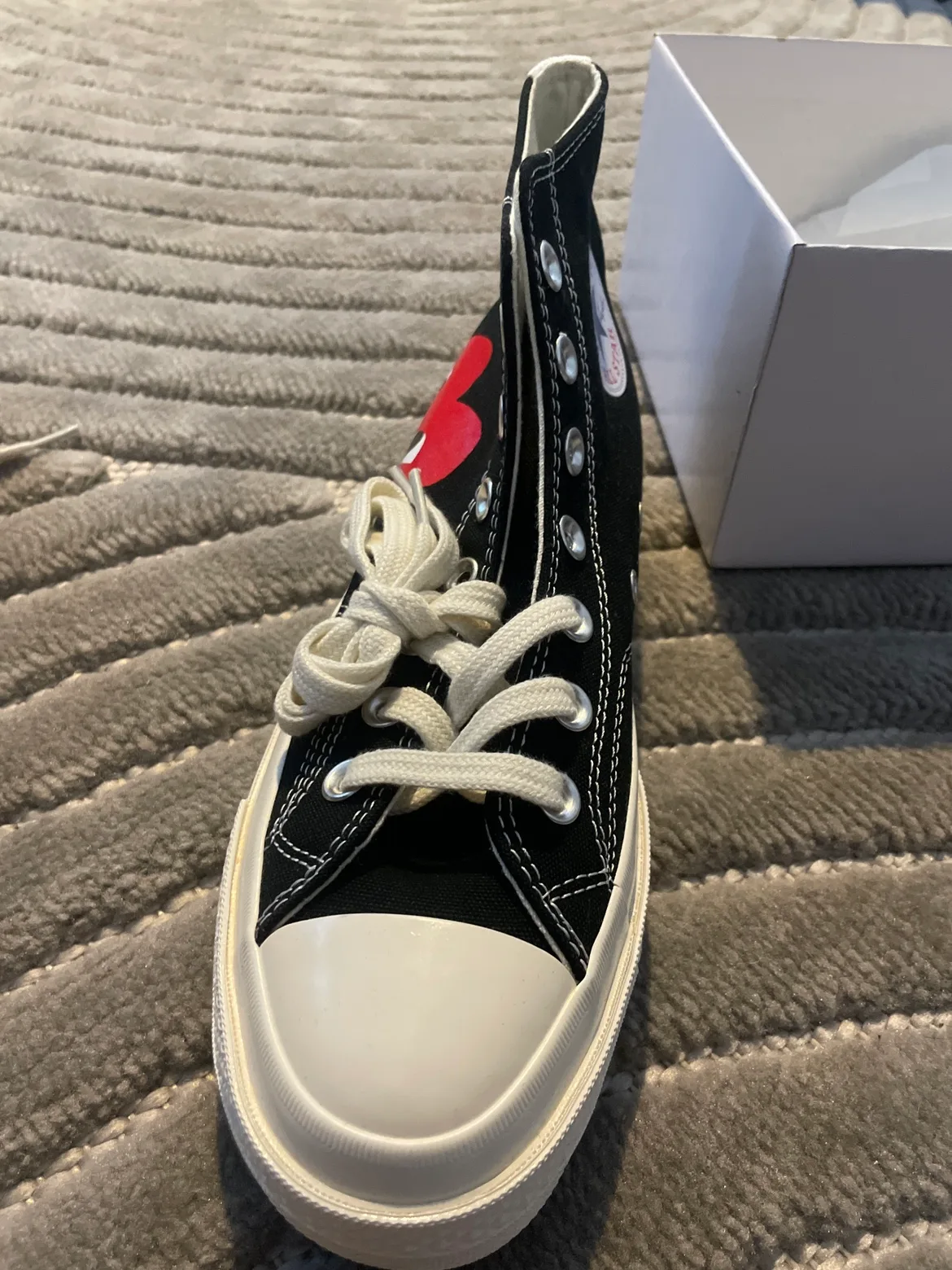 Converse Play Comme des Garçons Chuck Taylor High Tops image indicator(7)