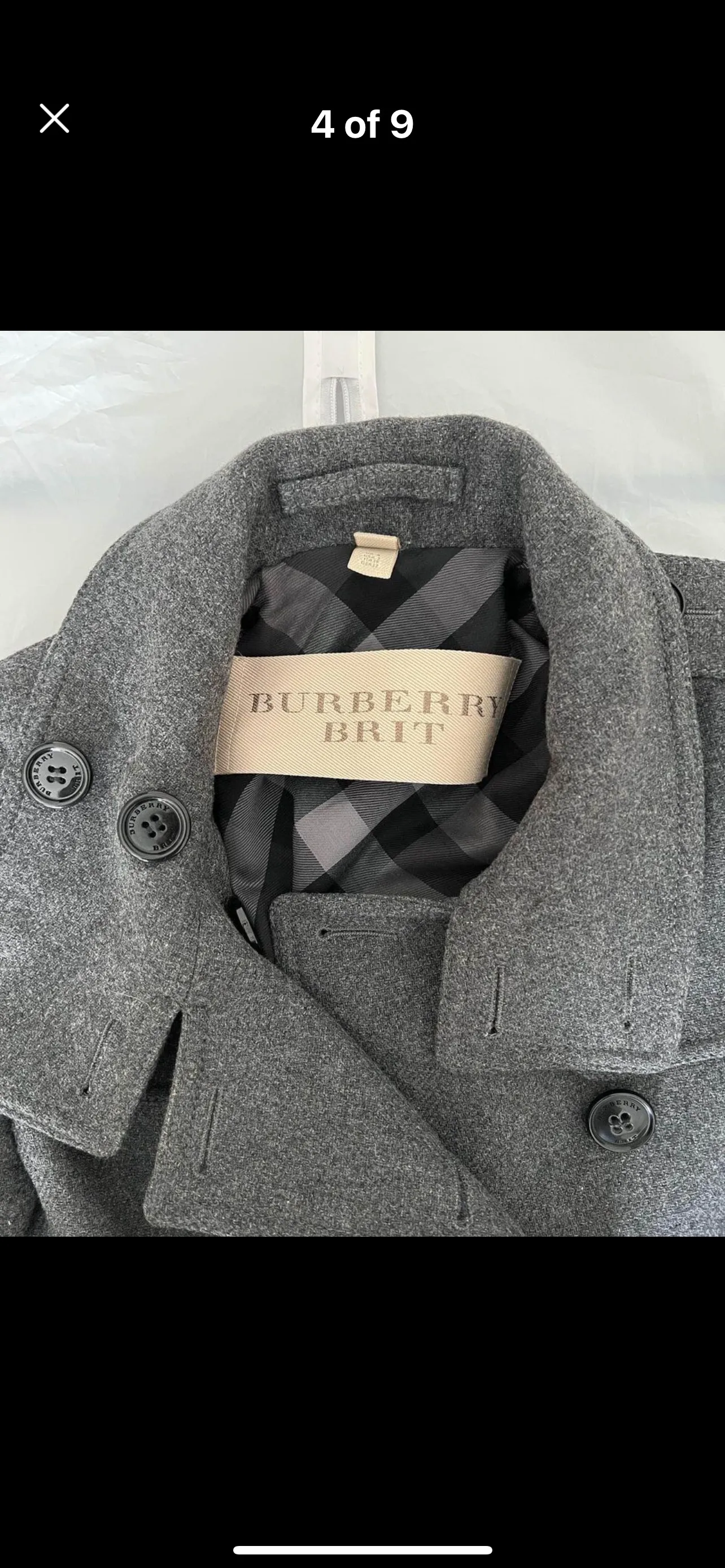 Burberry Brit Wool Coat image indicator(3)