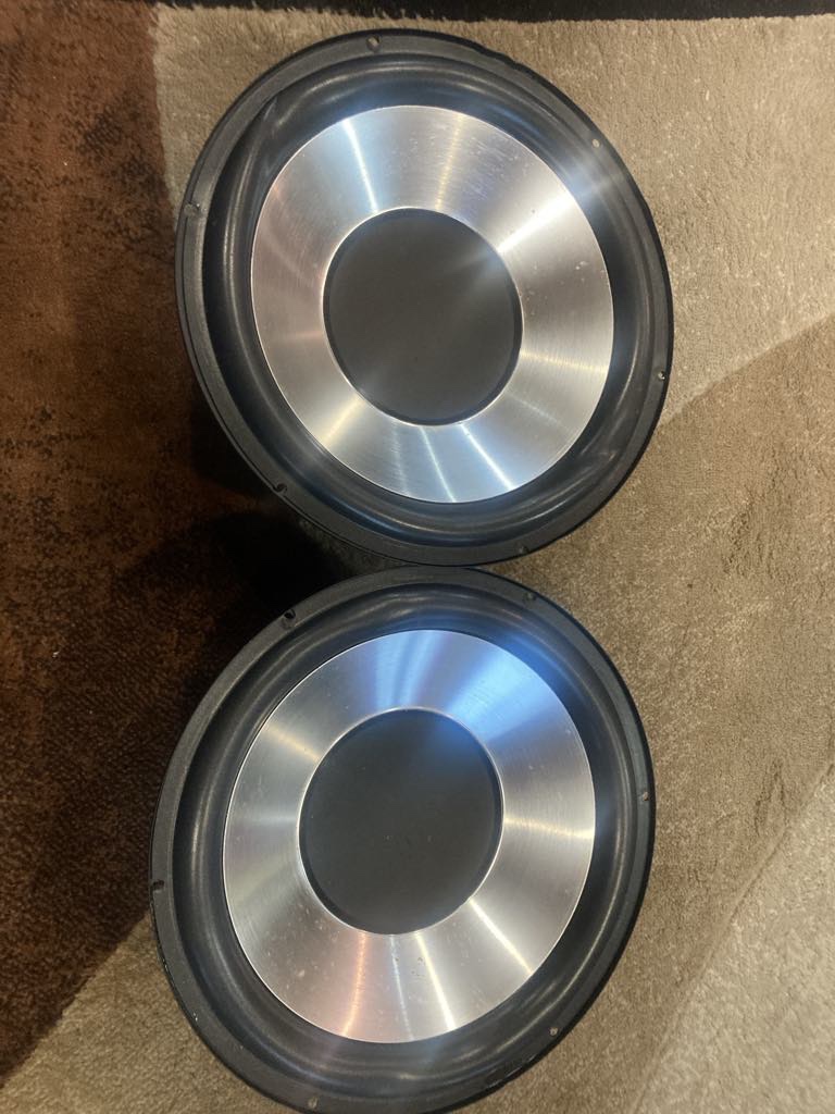 Pair of 12" Subwoofers
