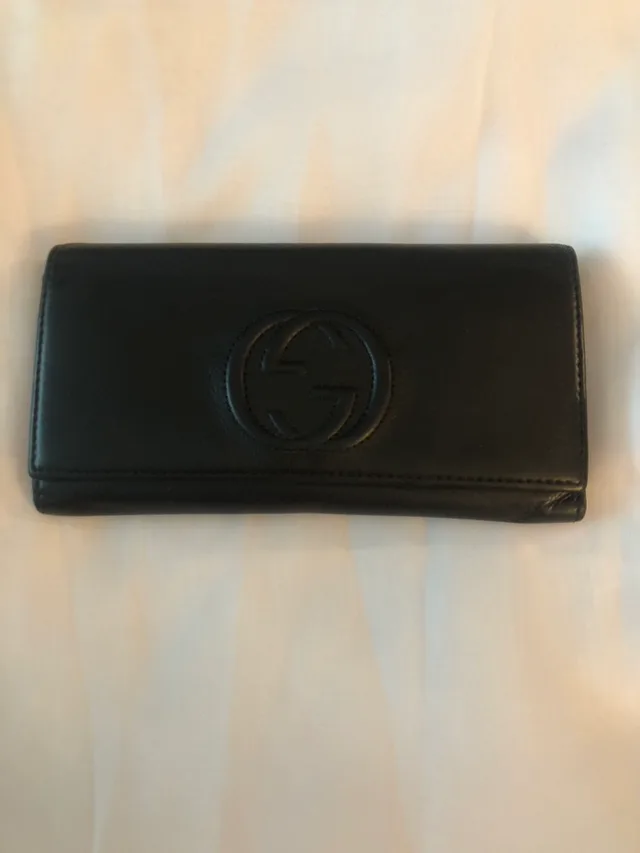 Gucci Black Leather Wallet thumbnail