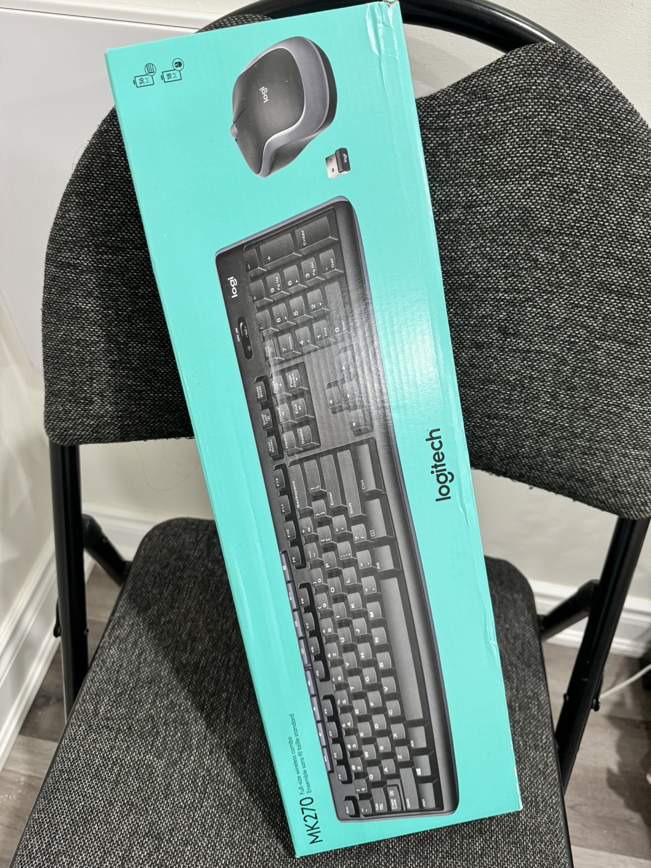 Brand New Logitech MK270 Wireless Keyboard and Mouse Combo