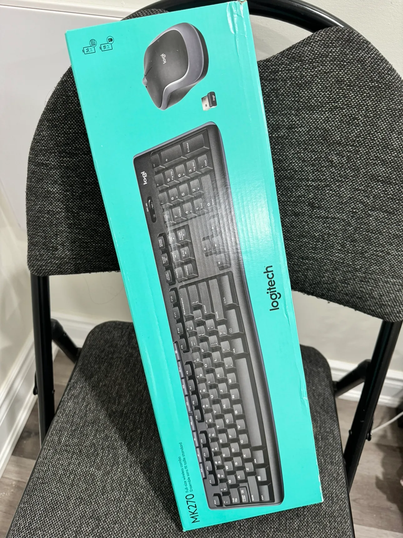 Brand New Logitech MK270 Wireless Keyboard and Mouse Combo