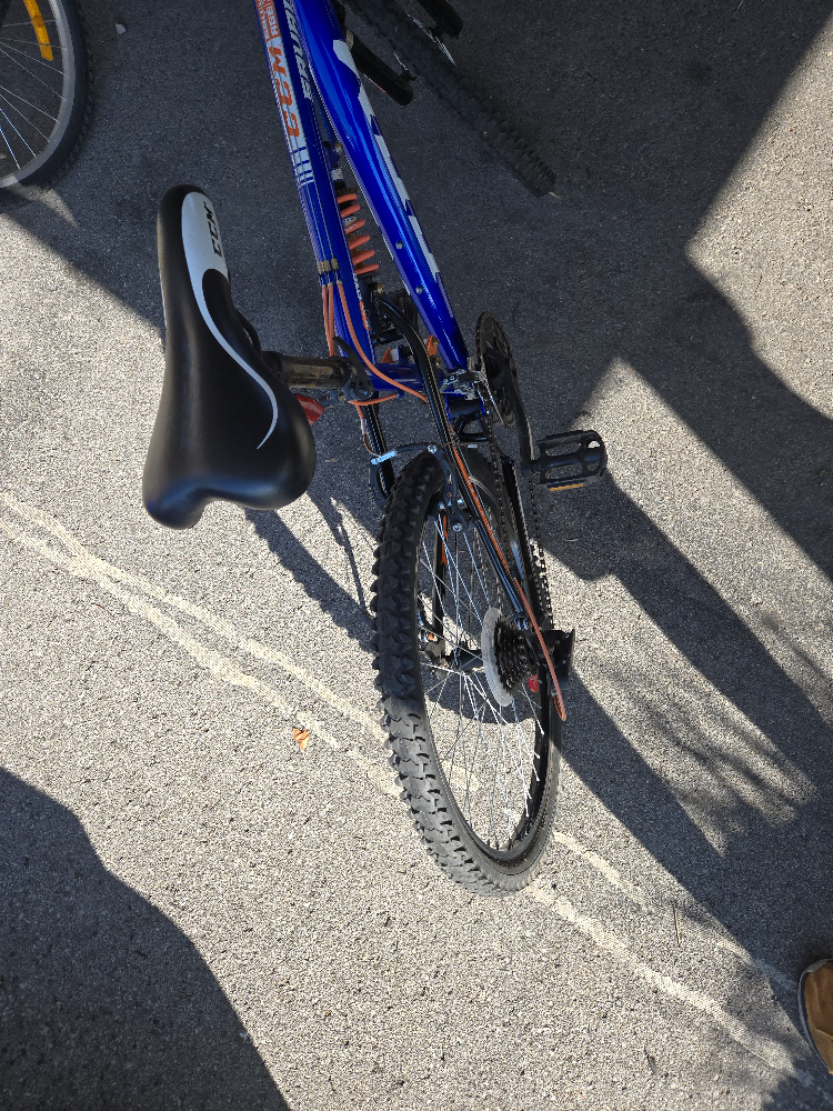 24" Blue and Orange Mountain Bike (Send offers)