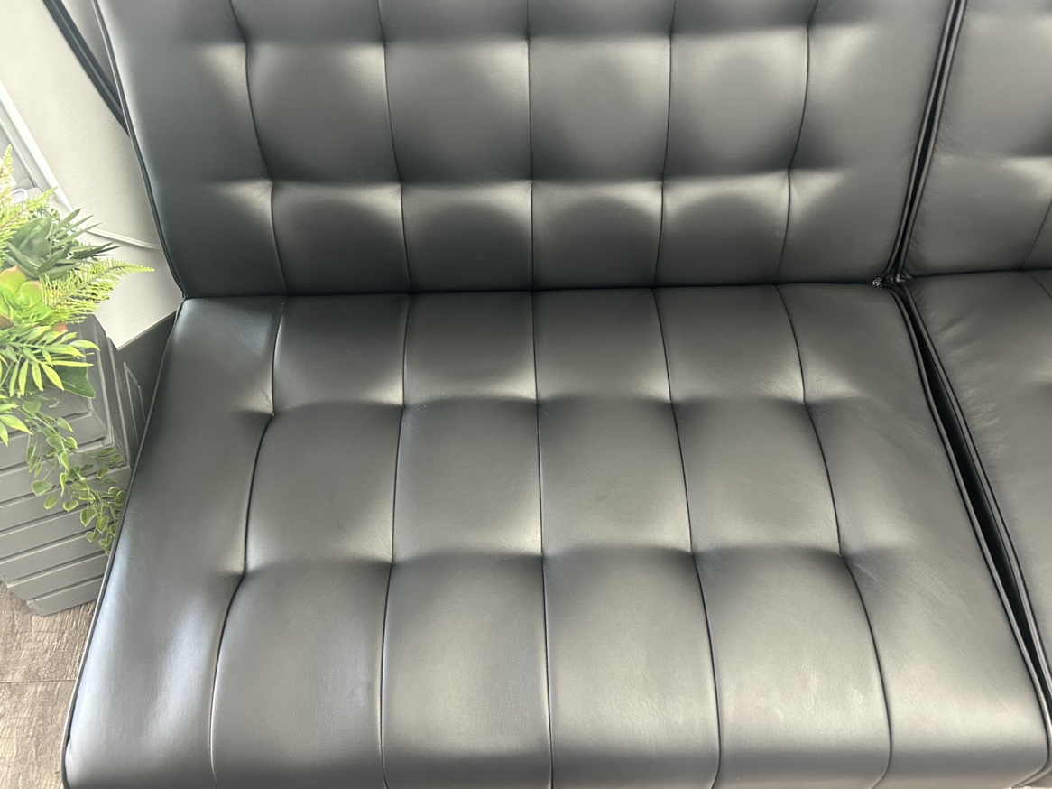 Black Futon Sofa Bed - photo 2