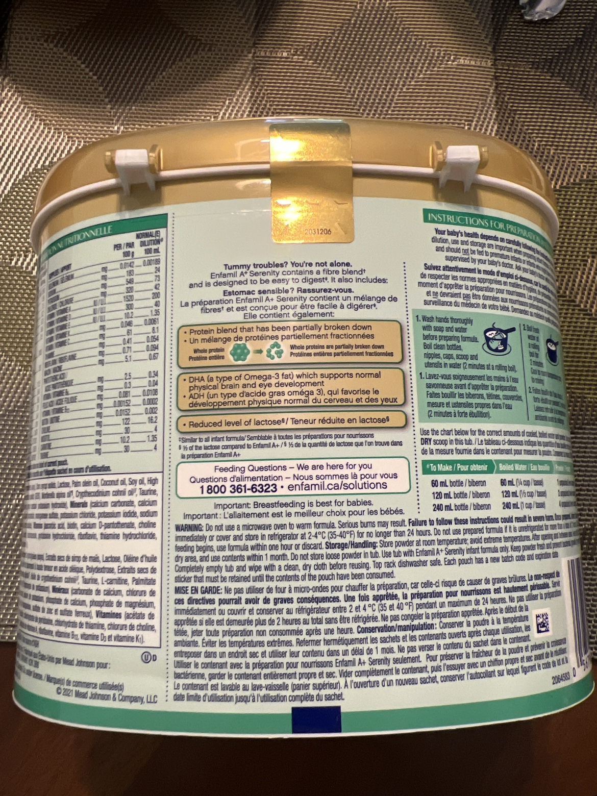 Enfamil A+ Serenity powder formula - photo 2