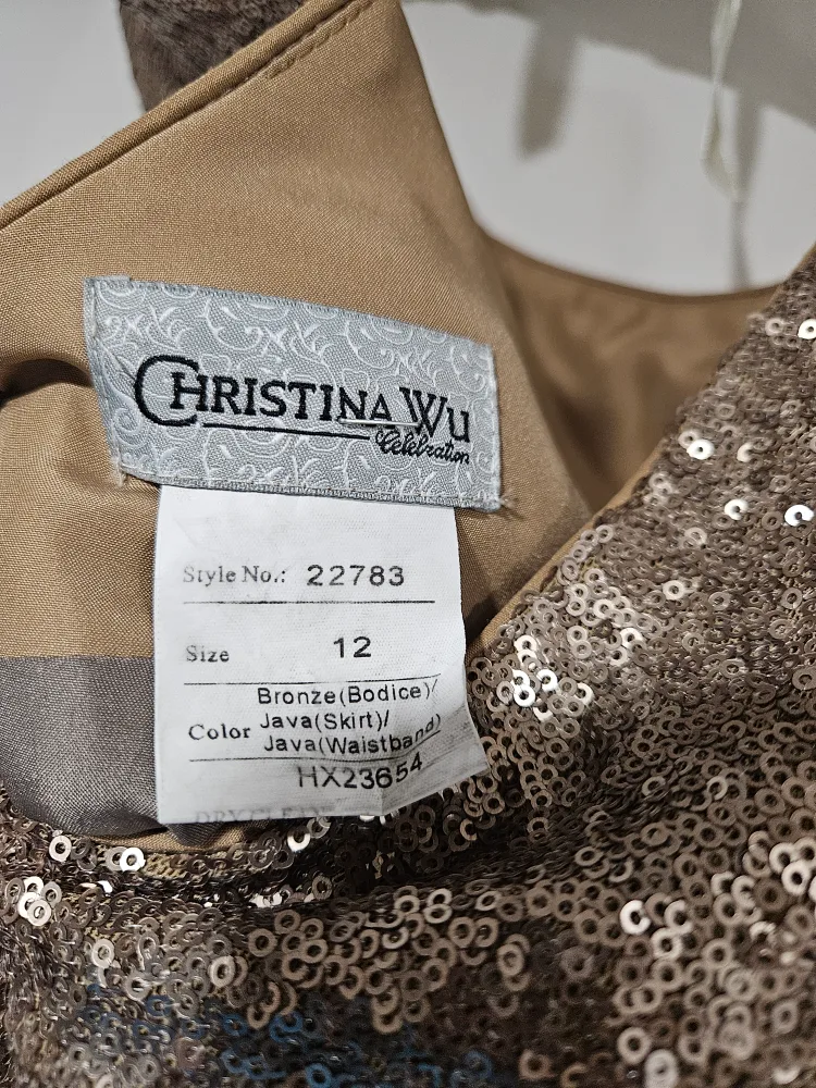 Christina Wu Size 12 Dress image indicator(3)