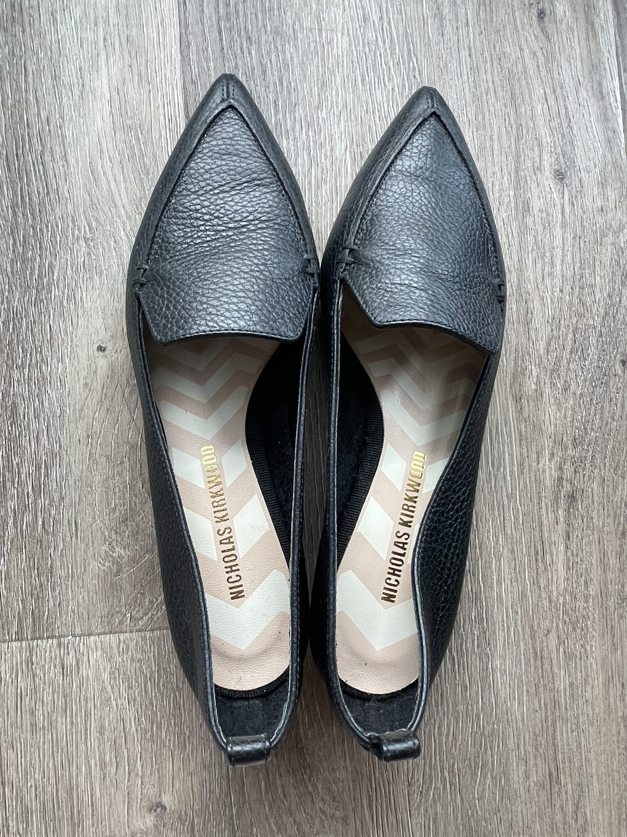 Nicholas Kirkwood Black Beya Loafers