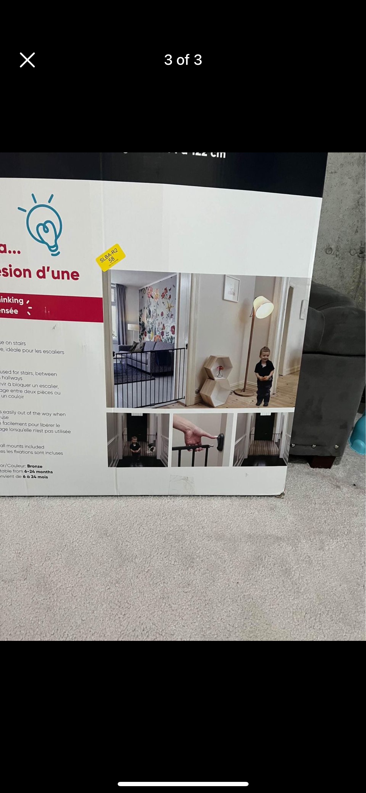 Expandable Metal Baby Gate